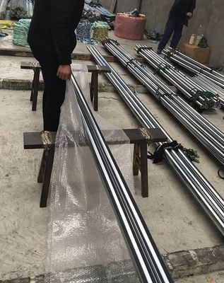 1.5 মাইক্রন সারফেস ফিনিস/রুক্ষতা 0.4 ক্রোম পিস্টন রড অটোমোবাইল শিল্প